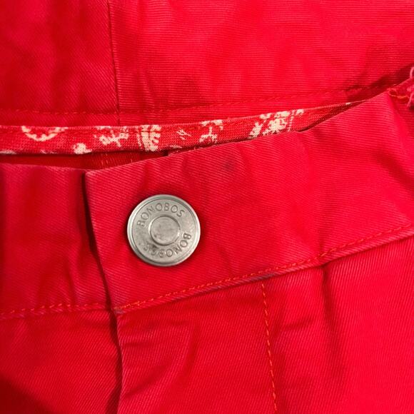 Bonobos Chino Size 30 x 30 Dark Salmon 100% Cotton - Picture 5 of 13